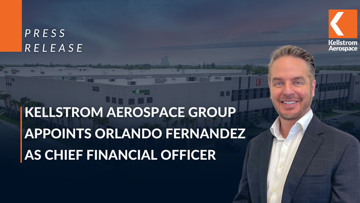 Kellstrom Aerospace Group Appoints Orlando Fernandez as Chief Financial Officer