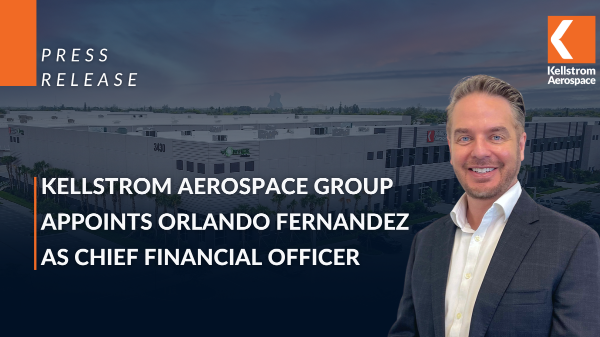 Kellstrom Aerospace Group Appoints  Orlando Fernandez as Chief Financial Officer